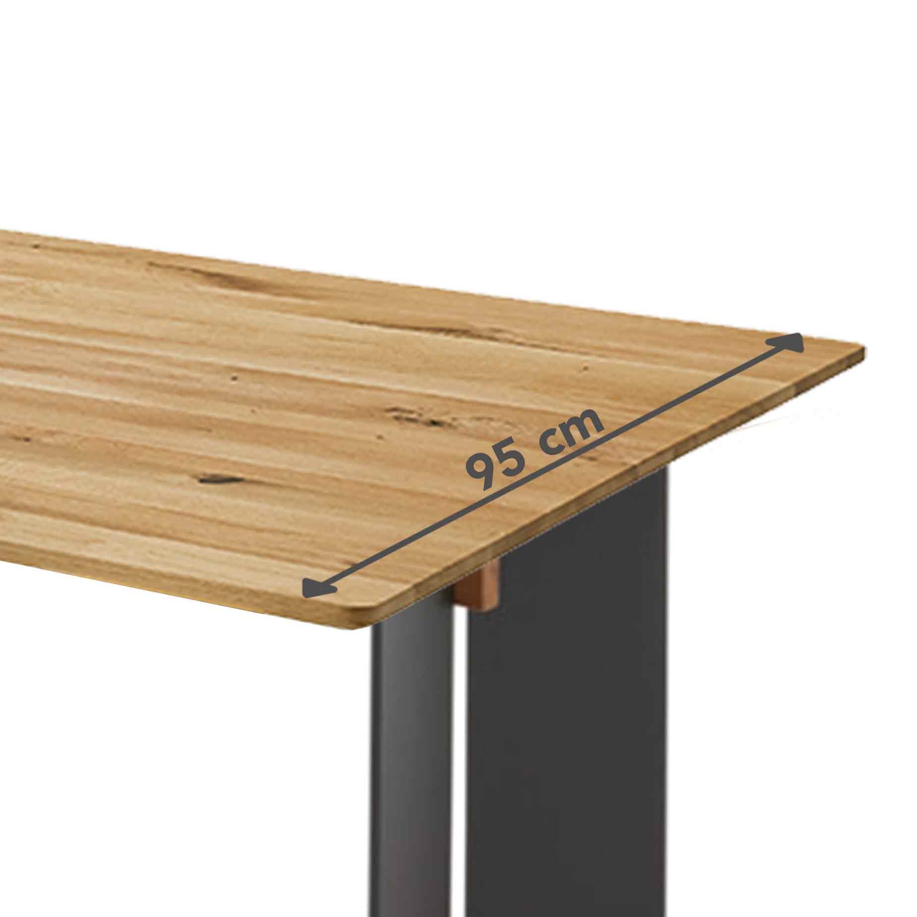 Auswahl Esstisch 453 Breitenmaß von 95 cm. Auswahl Esstisch 453 Breitenmaß von 95 cm.