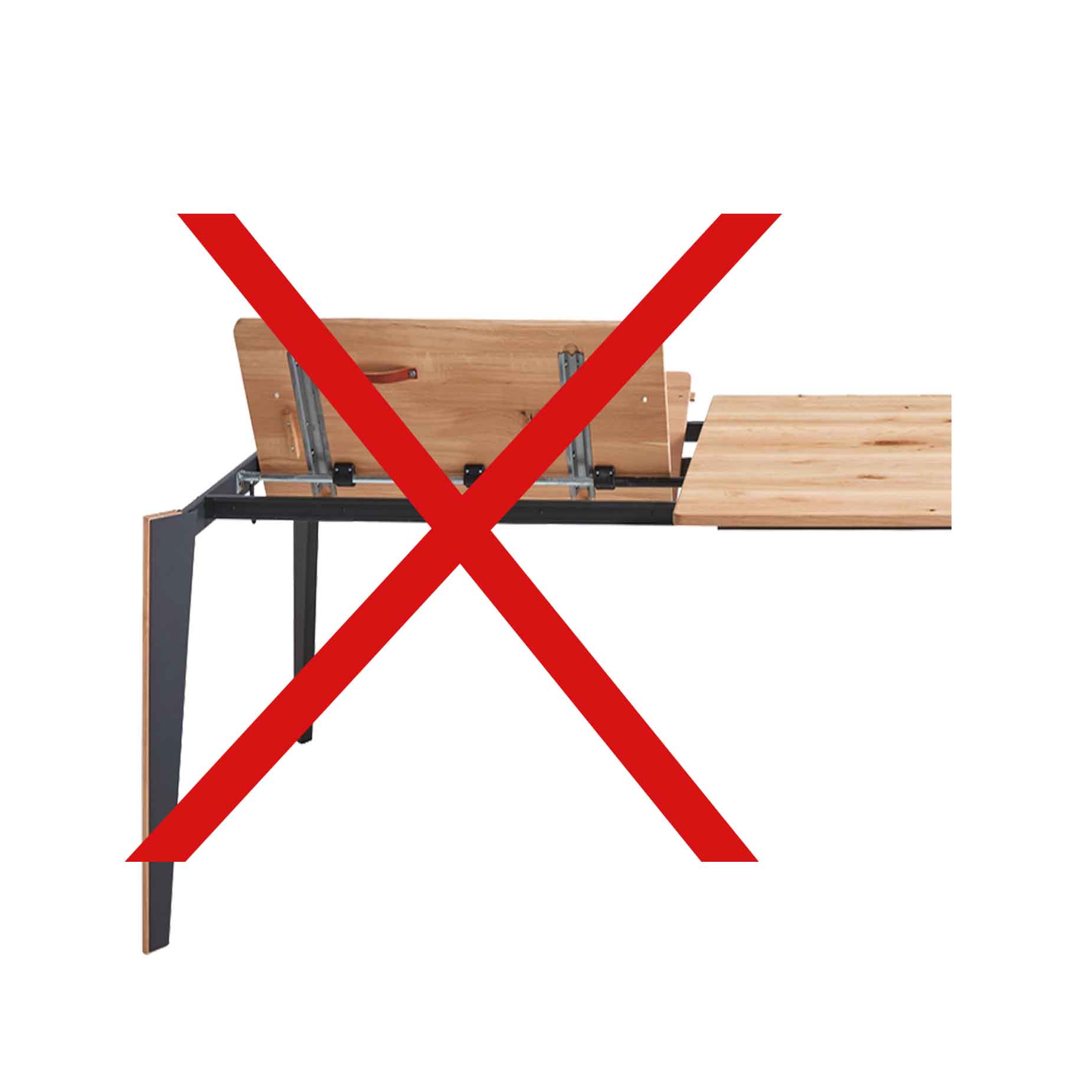 Esstisch 456 keine Klappfunktion Esstisch 456 keine Klappfunktion