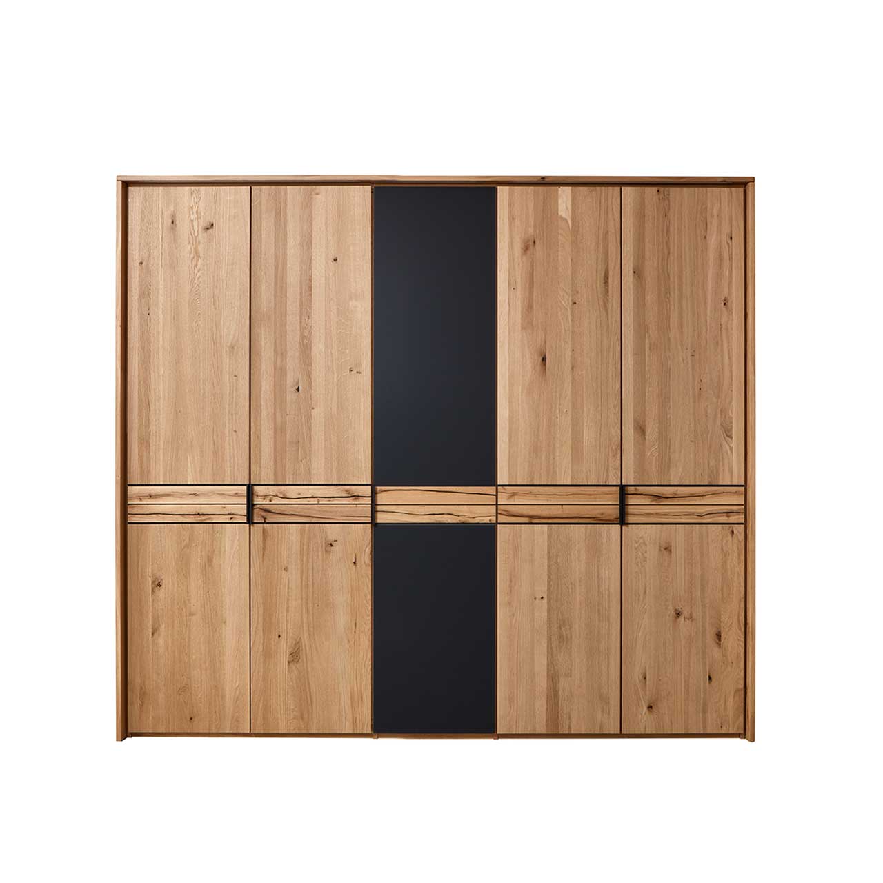 wsm-4300_Schrank-5-tuerig 1025PG1 - Schlafzimmer in Wildeiche B 251,9 cm