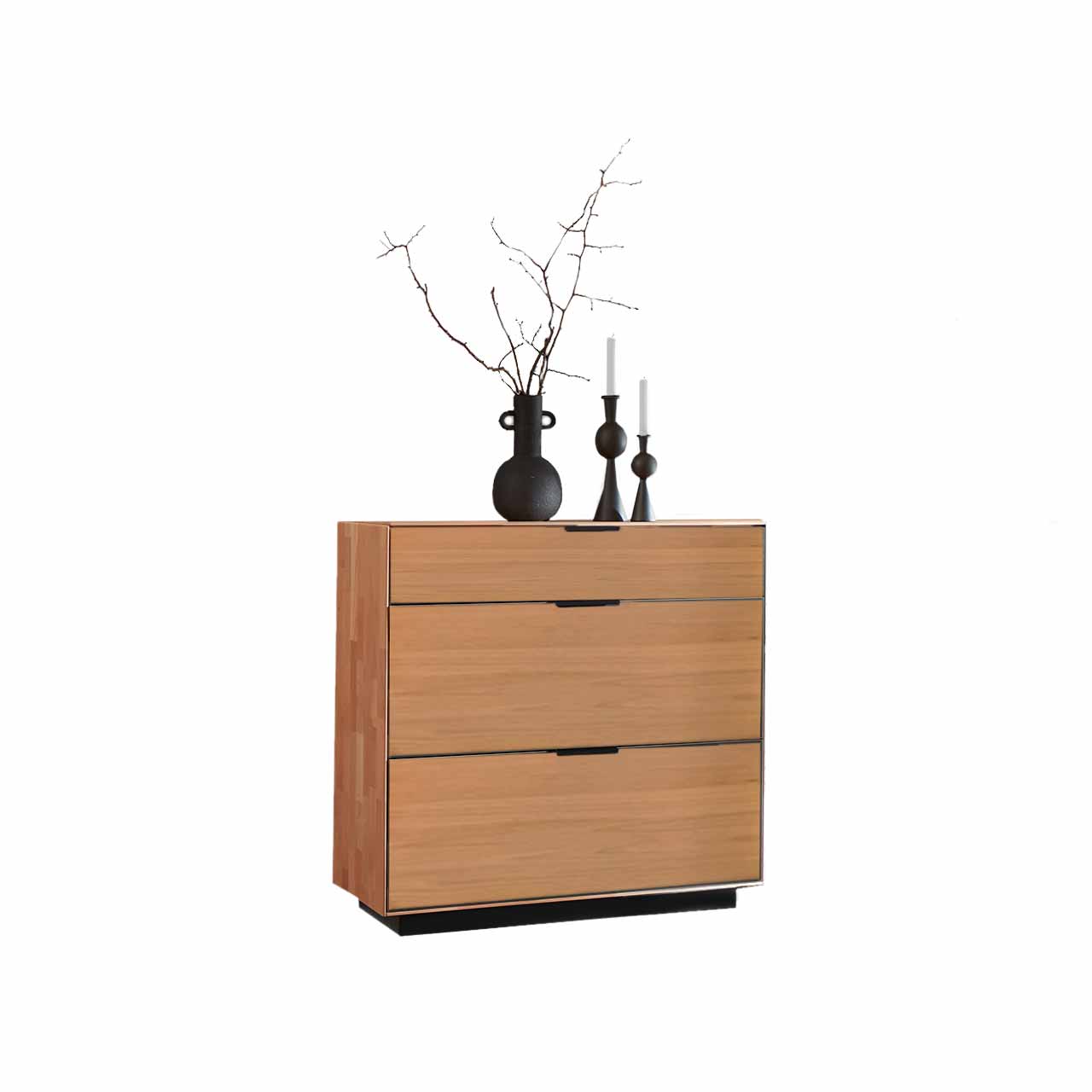 WM2320-Sideboard-2952-Erle WM 2320 Sideboard 2952 in Erle, mit einer Schublade und zwei Auszüge.