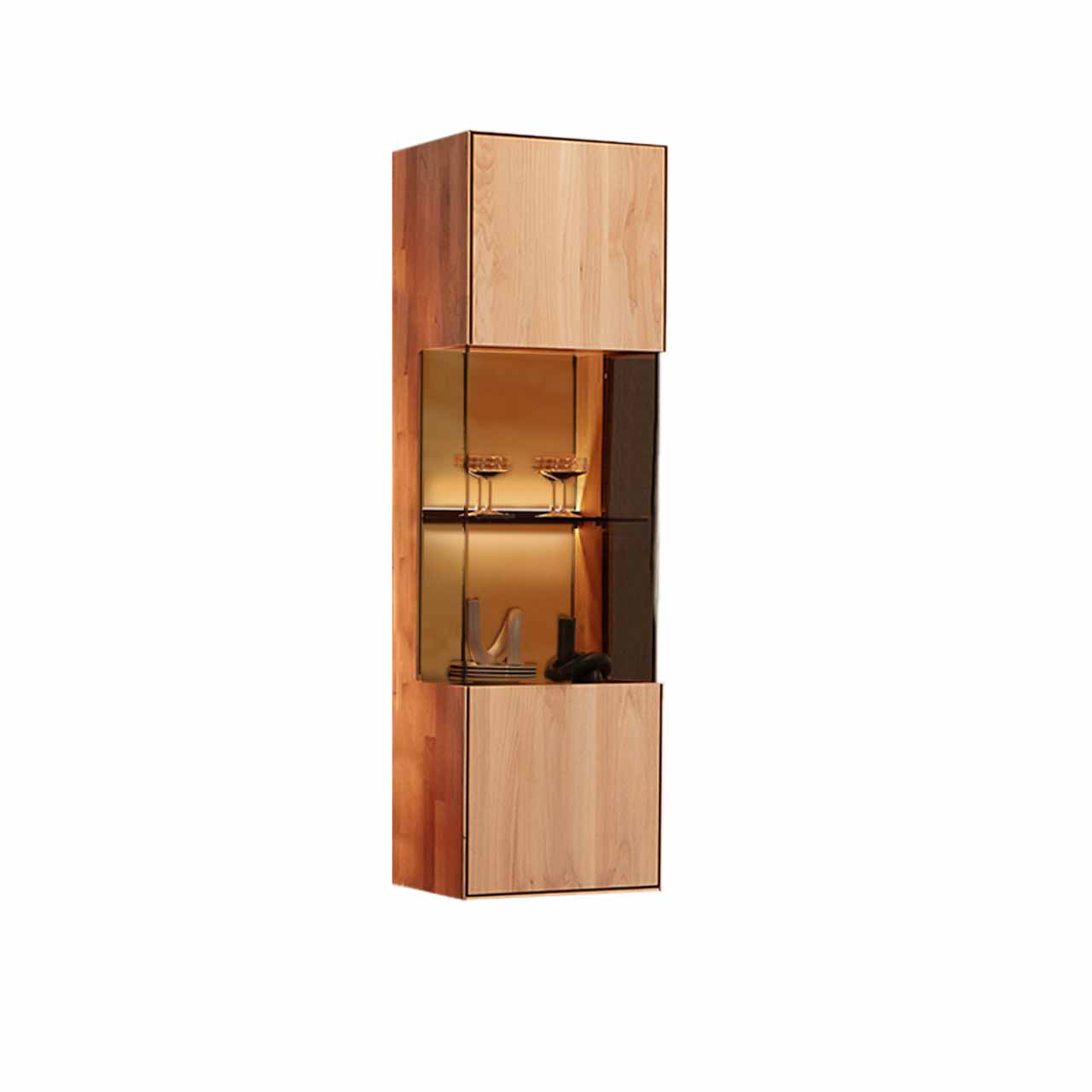 WM2320-Hangevitrine-14433-Erle WM 2320 - Hängevitrine 14433