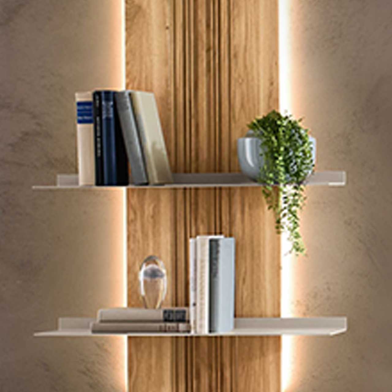 WM 2610 - LED Ambiente Beleuchtung - Paneelregal 842B