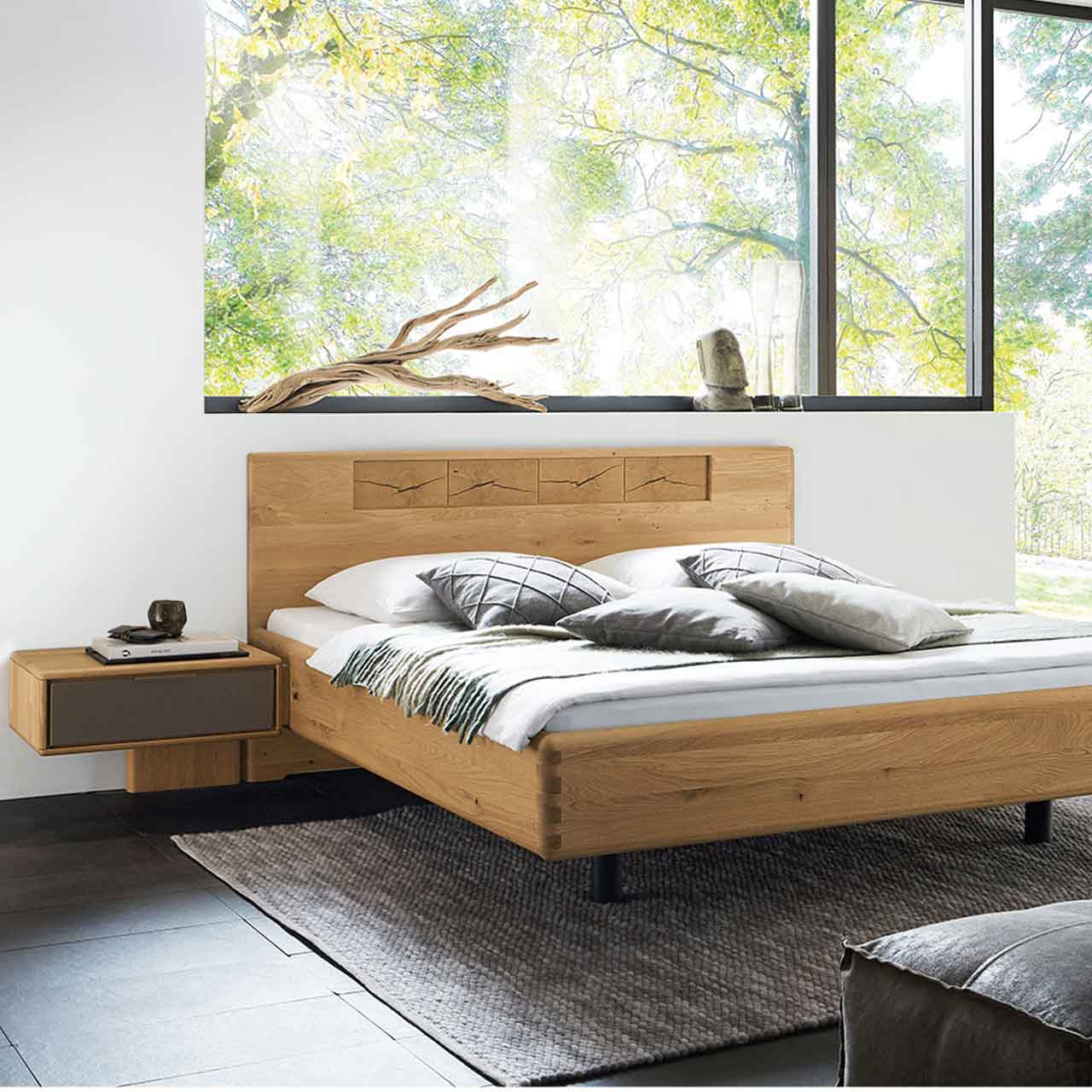 Lagerware sofort verfügbar, Bett in Sonderlänge 190 cm.