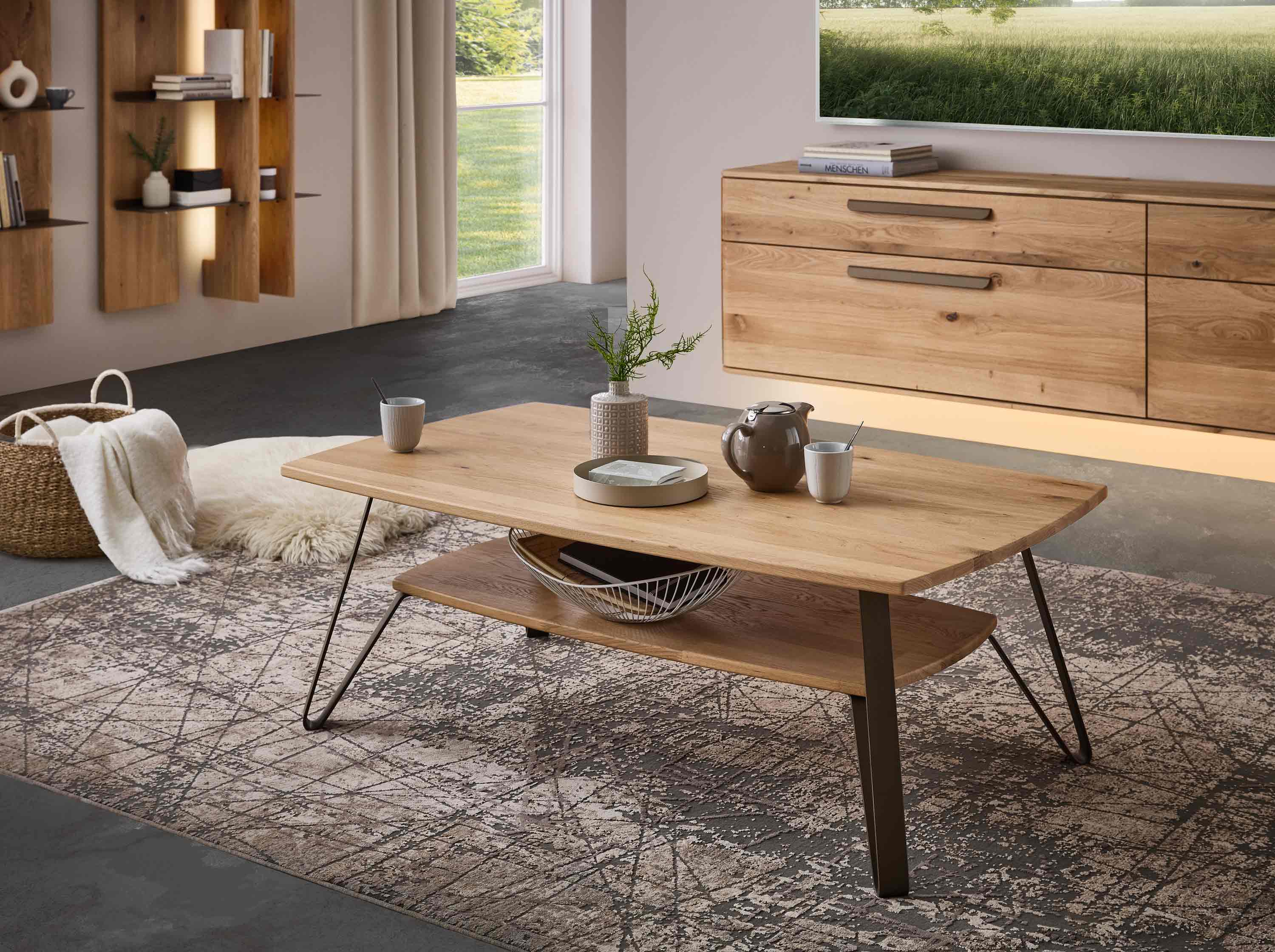 WM 2620 - 9560 Couchtisch - B 95,0 / H 65,0 / T 42,6