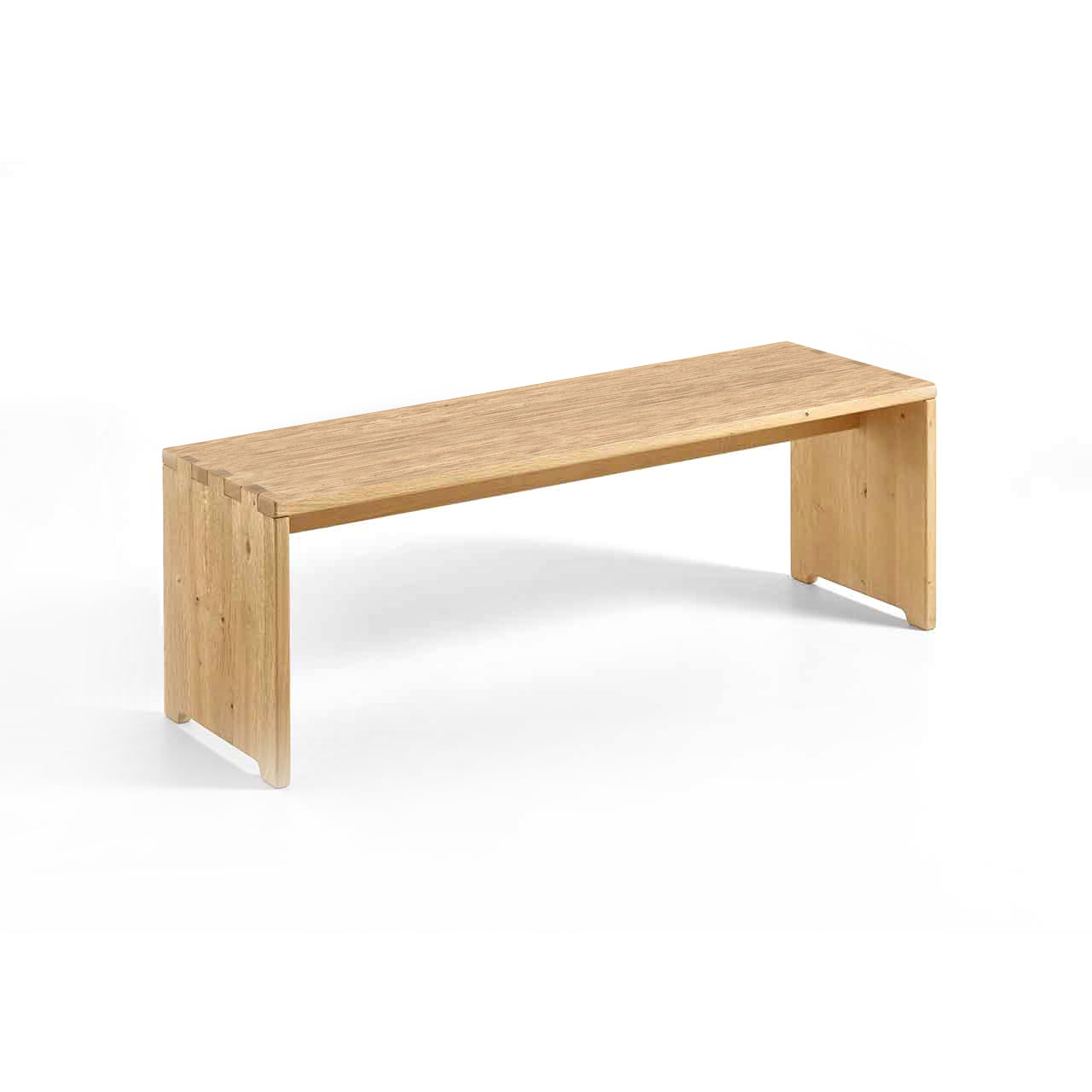 WSM 1600 Sitzbank Wildeiche massiv Holz Sitzbank