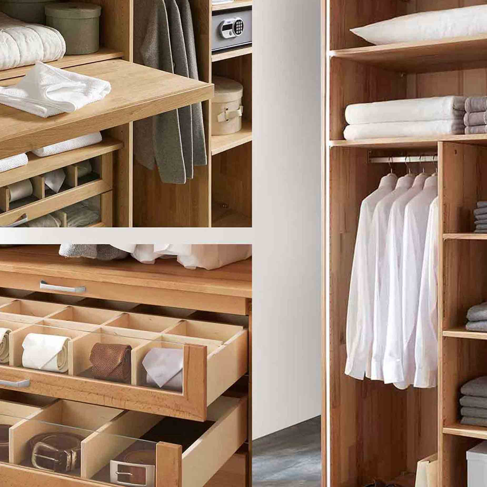 Hier geht es zu den WSM 4400 Kleiderschrank-Inneneinteilung und zusätzliche Beimöbel.