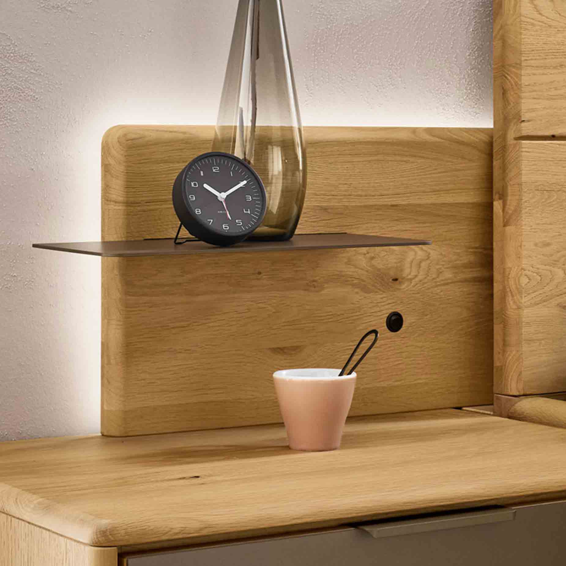 WSM 7100 Konsolen Aufsatzpaneel mit Metallablage und Beleuchtung
