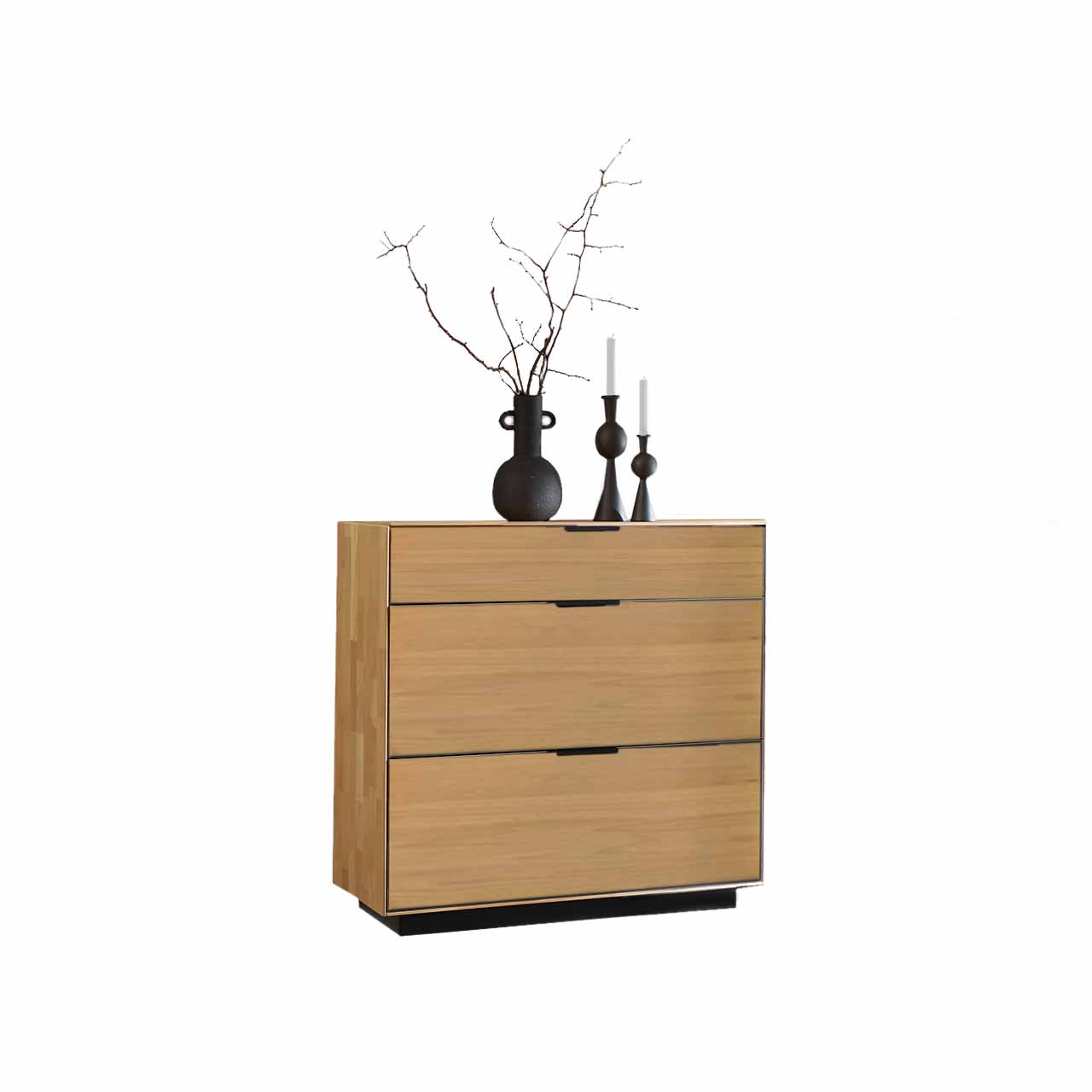WM2320-Sideboard-2952-Wildeiche WM 2320 Sideboard 2952 in Wildeiche, mit einer Schublade und zwei Auszüge.