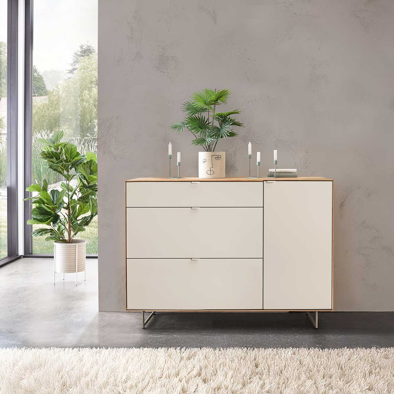 WM 2610 - Sideboard 2553 - B 151,9 cm