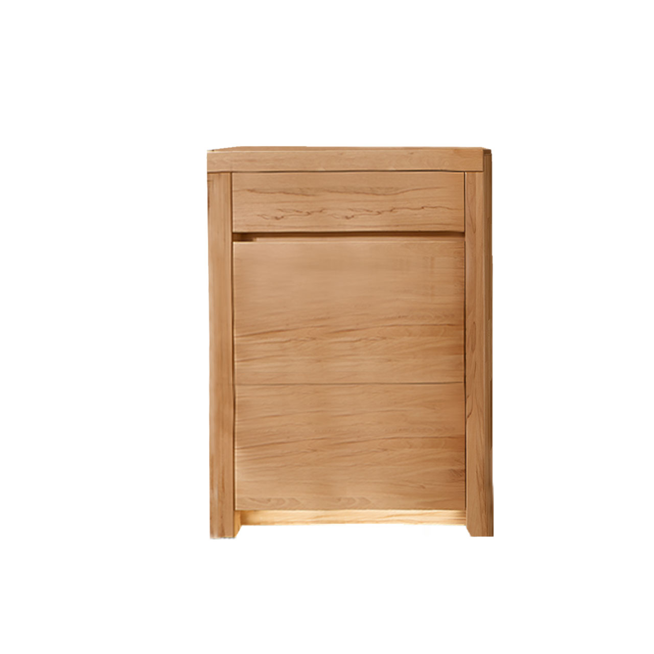 Sideboard in massiver Kernbuche Type 2736 mit ein Schubkasten und einer Tür Linksanschlag Type 2764 Rechtsanschlag, hinter Tür ist 1 Holzboden inklusive.