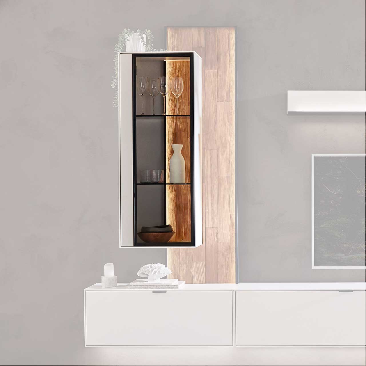 Wöstmann WM 2470 - Hängevitrine 13403 & 13404