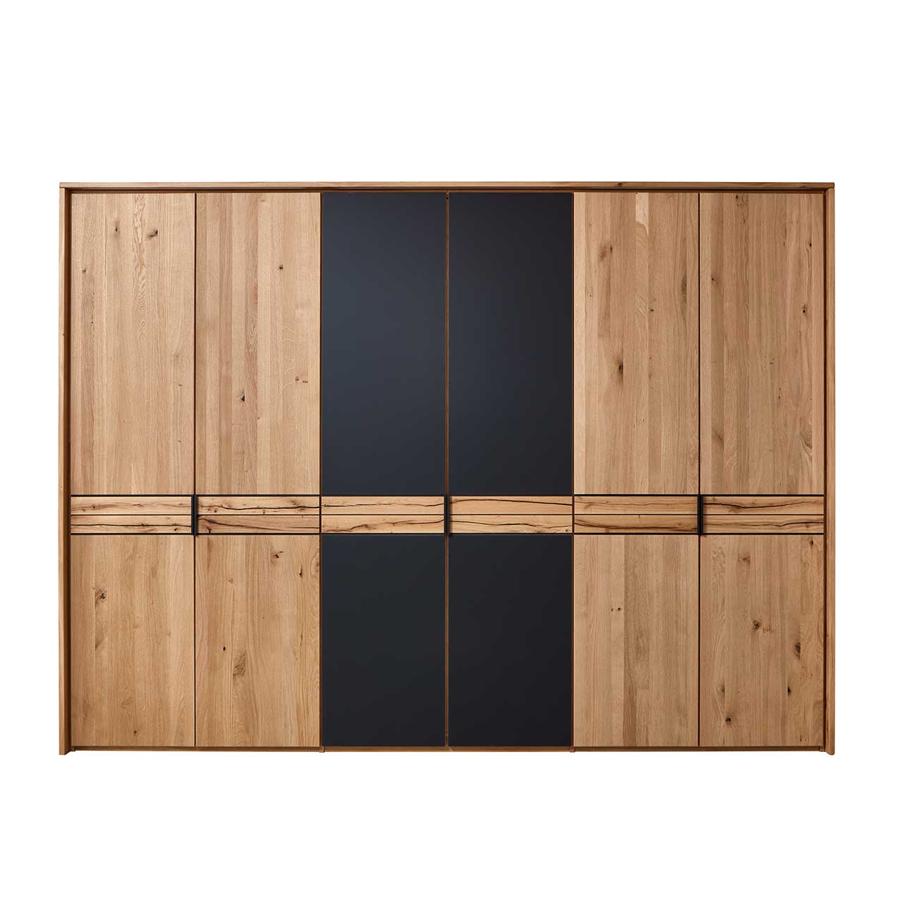 wsm-4300_Schrank-6-tuerig 1029PG1 - Schlafzimmer in Wildeiche B 301,9 cm